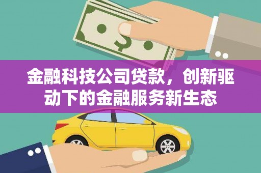 桑日金融科技公司贷款，创新驱动下的金融服务新生态