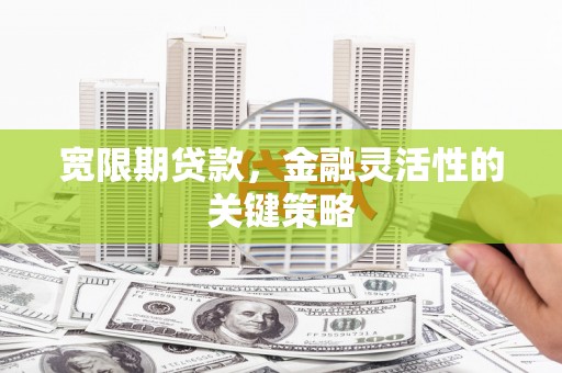 桑日宽限期贷款，金融灵活性的关键策略