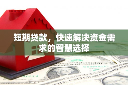 桑日短期贷款，快速解决资金需求的智慧选择