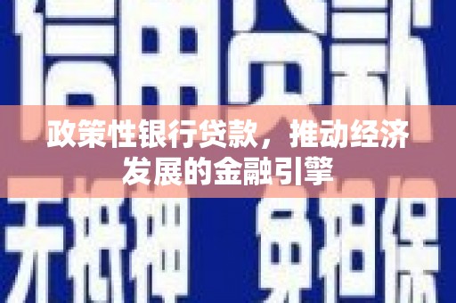 桑日政策性银行贷款，推动经济发展的金融引擎