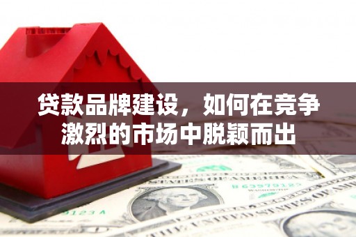 桑日贷款品牌建设，如何在竞争激烈的市场中脱颖而出