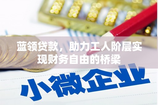 桑日蓝领贷款，助力工人阶层实现财务自由的桥梁