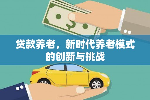 桑日贷款养老，新时代养老模式的创新与挑战