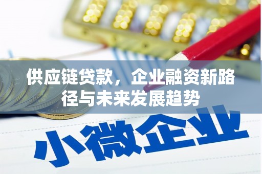 桑日供应链贷款，企业融资新路径与未来发展趋势