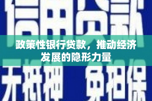 桑日政策性银行贷款，推动经济发展的隐形力量