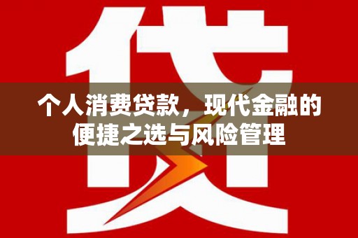 桑日个人消费贷款，现代金融的便捷之选与风险管理