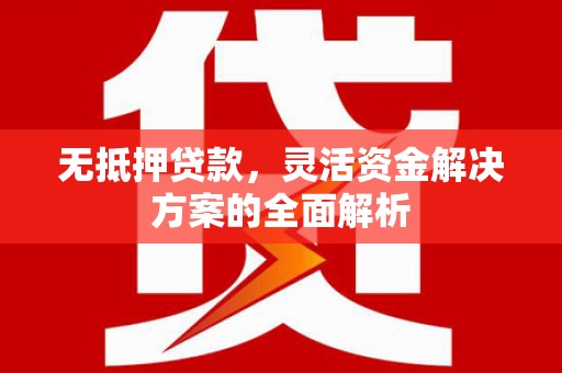 桑日无抵押贷款，灵活资金解决方案的全面解析