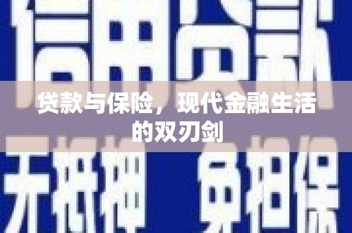 桑日贷款与保险，现代金融生活的双刃剑