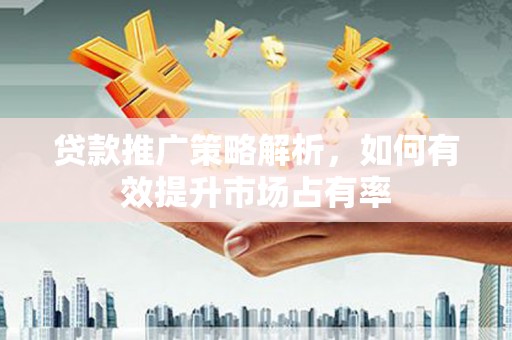 桑日贷款推广策略解析，如何有效提升市场占有率