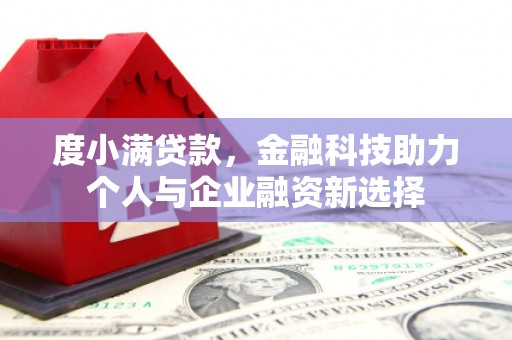 桑日度小满贷款，金融科技助力个人与企业融资新选择