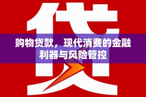 桑日购物贷款，现代消费的金融利器与风险管控