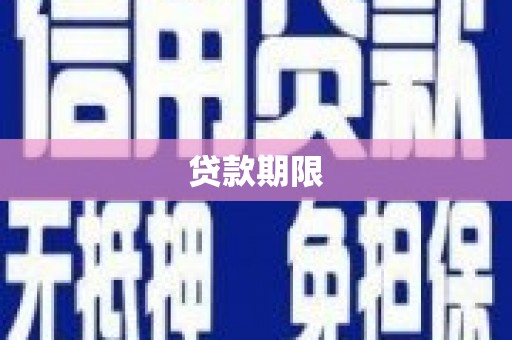 桑日贷款期限