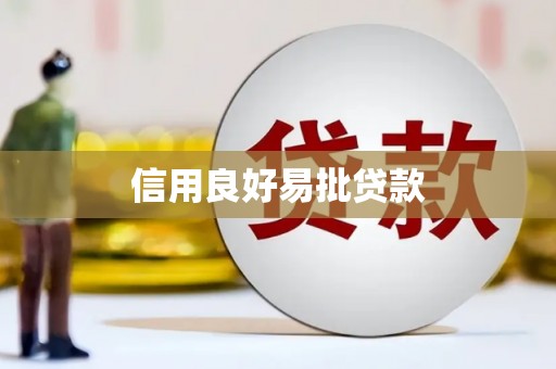 桑日信用良好易批贷款