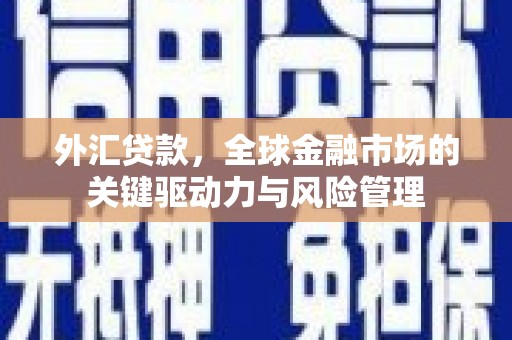 桑日外汇贷款，全球金融市场的关键驱动力与风险管理