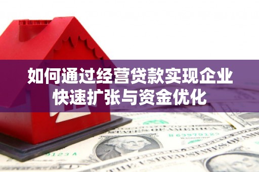 桑日如何通过经营贷款实现企业快速扩张与资金优化