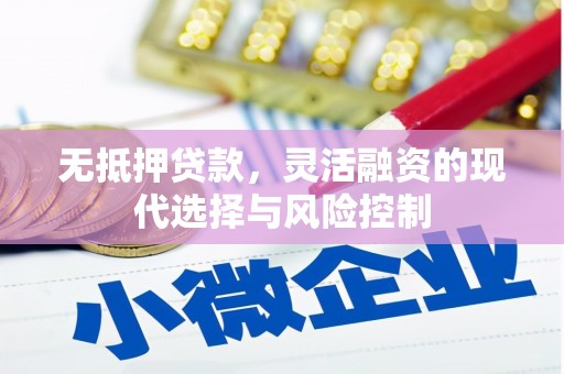 桑日无抵押贷款，灵活融资的现代选择与风险控制