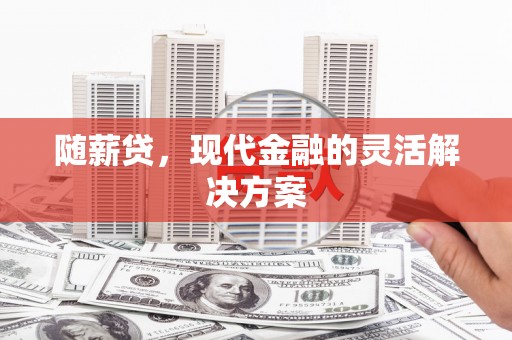 桑日随薪贷，现代金融的灵活解决方案