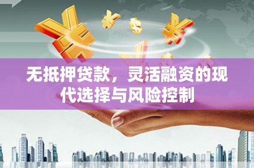 桑日无抵押贷款，灵活融资的现代选择与风险控制