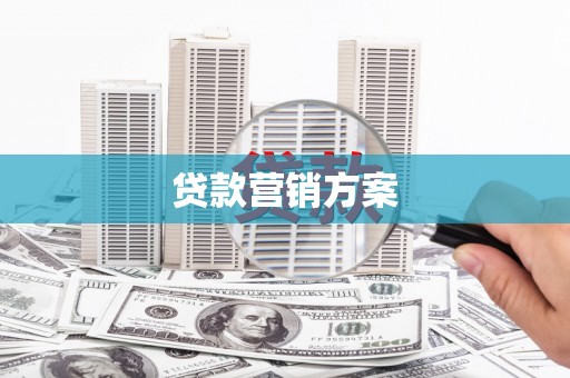 桑日贷款营销方案
