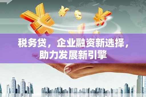 桑日税务贷，企业融资新选择，助力发展新引擎
