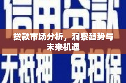 桑日贷款市场分析，洞察趋势与未来机遇