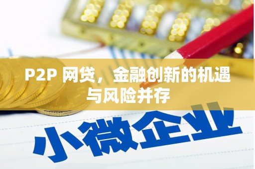 桑日P2P 网贷，金融创新的机遇与风险并存