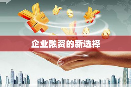 桑日企业融资的新选择