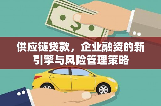 桑日供应链贷款，企业融资的新引擎与风险管理策略