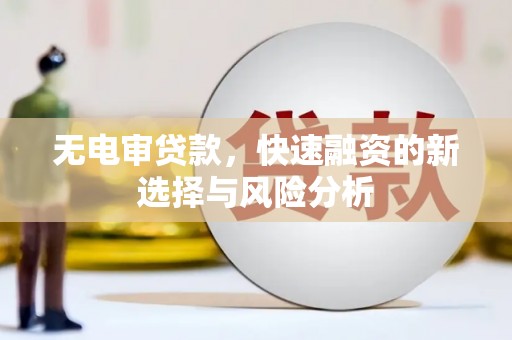 桑日无电审贷款，快速融资的新选择与风险分析
