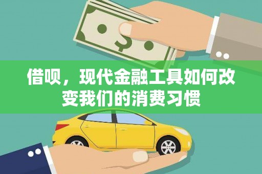 桑日借呗，现代金融工具如何改变我们的消费习惯