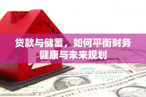 桑日贷款与储蓄，如何平衡财务健康与未来规划
