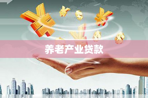 桑日养老产业贷款