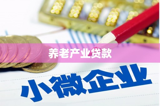 桑日养老产业贷款