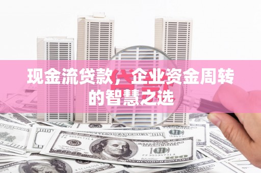 桑日现金流贷款，企业资金周转的智慧之选