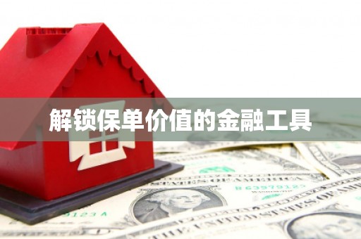 桑日解锁保单价值的金融工具