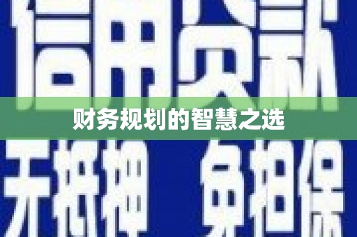 桑日财务规划的智慧之选